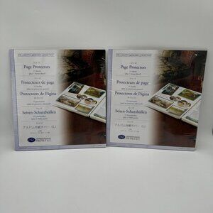 Creative Memories 12x12 Page Protectors Old Style 15 Sheets new sealed in packag